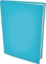 Rekbare Boekenkaften A4 - Aqua blauw - 1 stuks