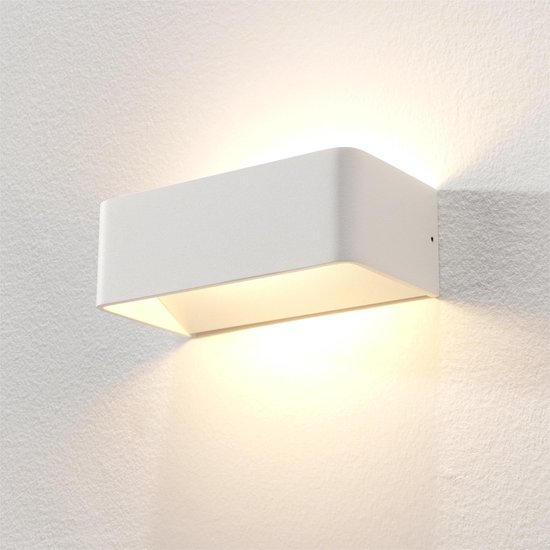 Artdelight - Applique Mainz - Wit - 2x LED 3W 2700K - IP20 - Dimmable> Applique à l'intérieur | applique blanche | Applique | Lampe à LED