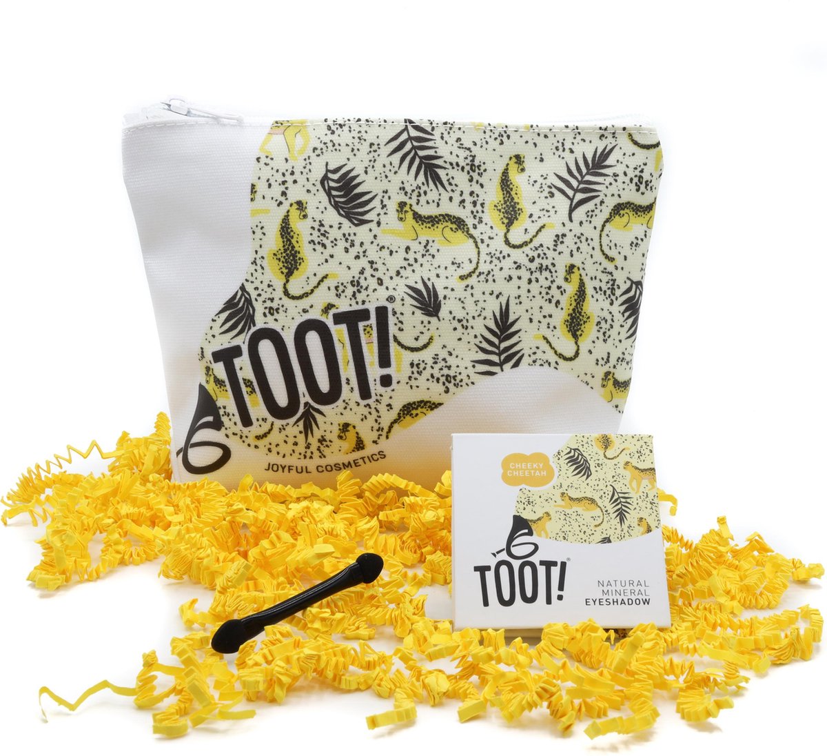 Goedkoopste TOOT! Natuurlijke Kinder Make-up Set - Cheetah - Oogschaduw & Tasje