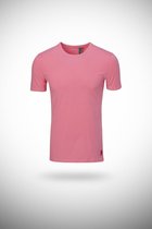 Heren T-shirt Pink - ronde hals - mannen