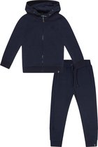 Koko Noko BIO Basics Set(2delig) Hooded Sweater en Joggingbroek Navy - Maat 110/116