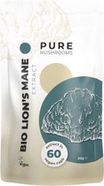 Pure Mushrooms / Lion's Mane Paddenstoelen Extract Capsules Bio - 60caps
