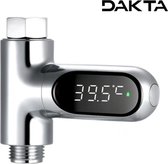 Dakta® Douche / Bad Thermometer | Badthermometer | 360° Roterende Temperatuur Weergave | Babybad | Water Temperatuur | LED