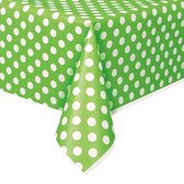 Lime Groen Tafelkleed Stippen 2,74m