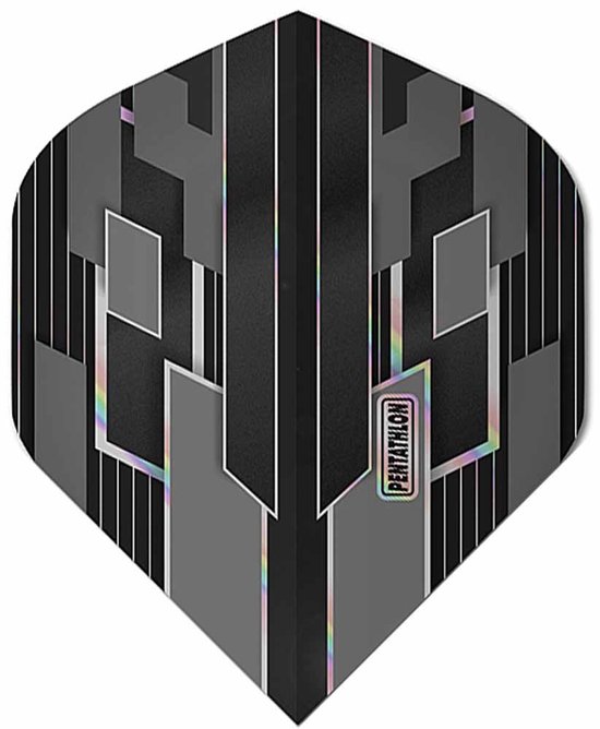 ABC Darts - Pentathlon Dart Flights Shimmers - Kleurenmix - 5 sets van ABC Darts — afbeelding 4
