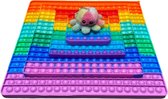 XXXL Pakket - XL - XXL - XXXL - Pop its - Gratis mood octopus sleutelhanger - Regenboog