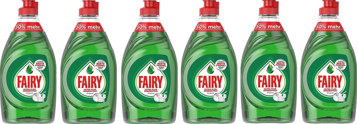 Fairy (Dreft) Afwasmiddel - Ultra Original - 6 x 650 ml