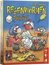 Regenwormen junior dobbelspel spel - party game spelletjes – gezelschapspellen kinderen - gezelschapspelen familie - cadeautjes voor meisjes jongens – dobbelspellen - spel kinderen - verjaard