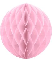 Honeycomb Bal Lichtroze 30cm