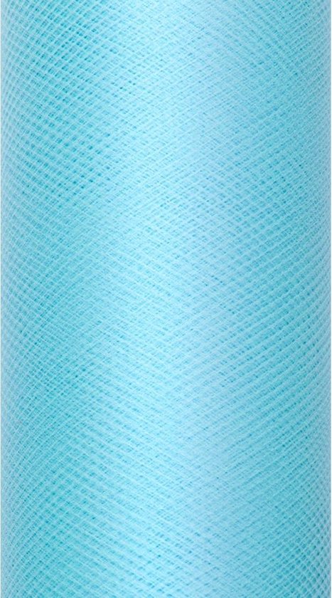 Turquoise Tule Rol 15cm 9m | bol.com