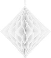 Honeycomb Diamant Wit Helder 30cm