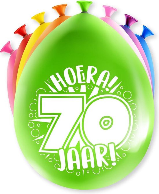 Paperdreams cijferballonnen  - 70 jaar