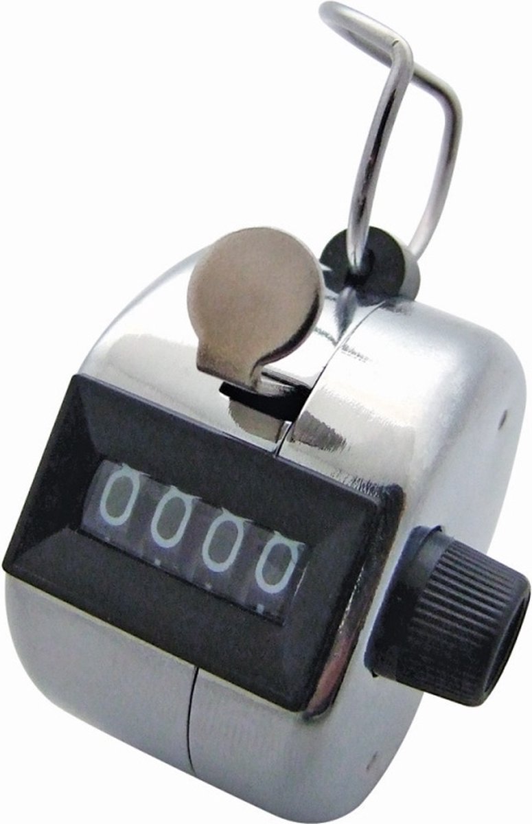 Handteller Metaal 0-9999