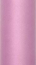 Tule op rol Powder Pink (0,15 x 9 mtr)