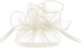Organza Zakjes Vanille Creme 26cm 20st