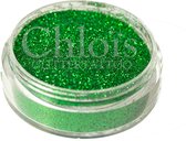 Chloïs Glitter Light Green 20 ml - Chloïs Cosmetics - Chloïs Glittertattoo - Cosmetische glitter geschikt voor Glittertattoo, Make-up, Facepaint, Bodypaint, Nailart - 1 x 20 ml