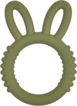 Jouet de dentition en silicone Bite lapin vert