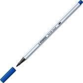 STABILO Pen 68 Brush - Premium Brush Viltstift - Met Flexibele Penseelpunt - Ultramarijn Blauw - per stuk