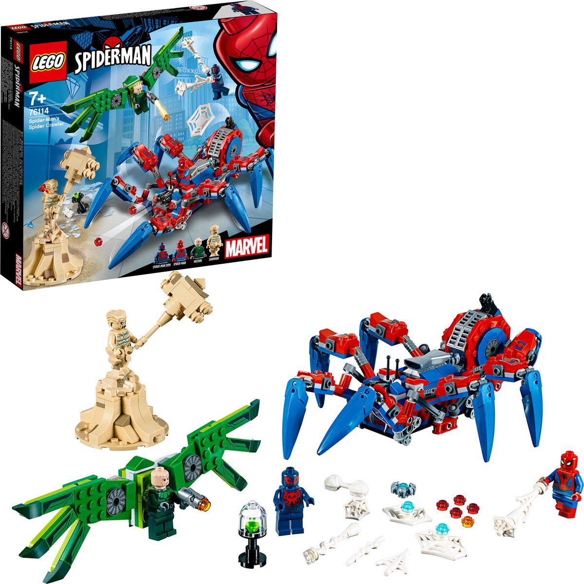 LEGO Marvel Super Heroes Spider-Man's spidercrawler 76114 — afbeelding 17