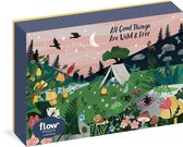 Flow Magazine - Puzzel 1.000 stukjes  - All Good Things Are Wild And Free