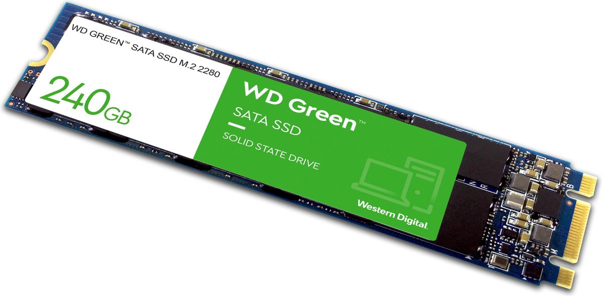 Western Digital Green SSD - Externe SSD M.2 - 240 GB | bol.com