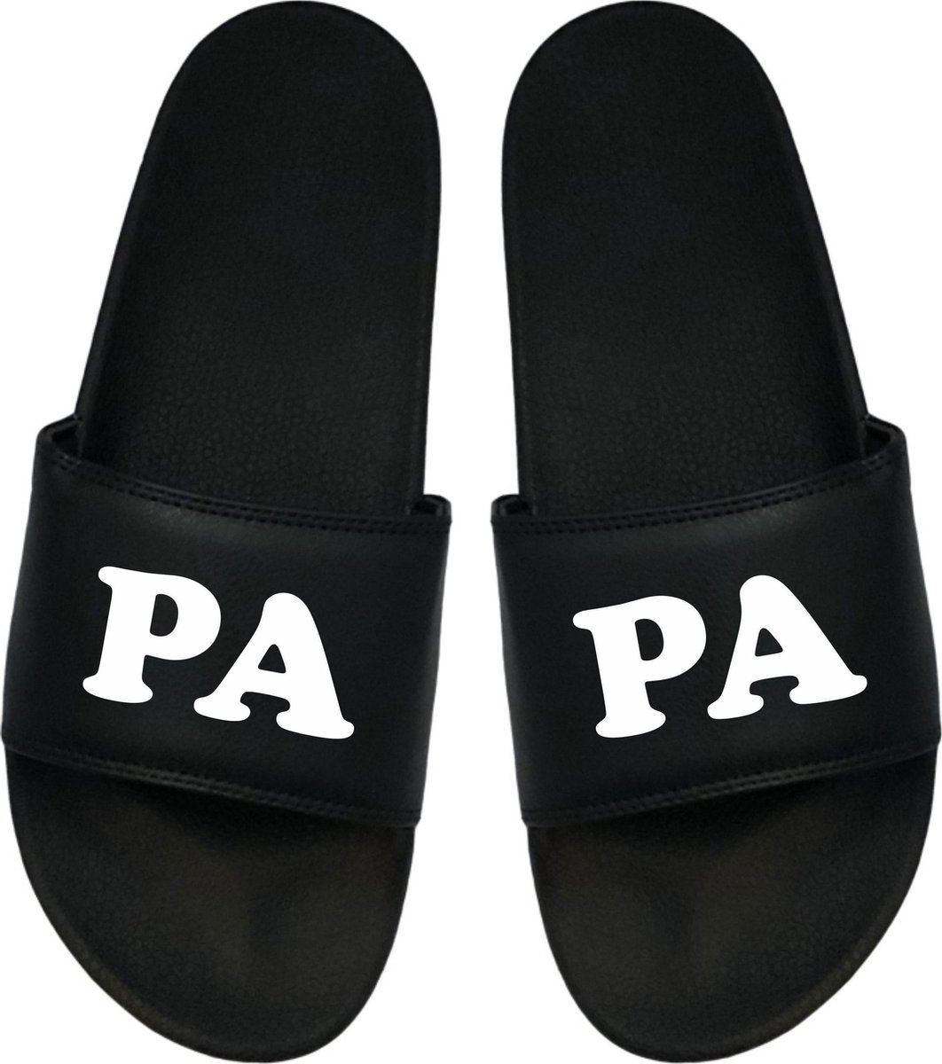 Cadeau Kerst - Cadeau Kerstmis - Papa- Vaderdag Cadeautje - Vaderdag - Cadeau Vader - Cadeau Vaderdag - Papa Badslippers- Badslippers Heren - Cadeau Badslippers 38