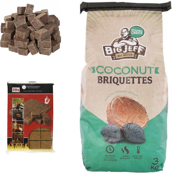 Big Jeff Coconut Briquettes