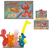 Ballon figuren maken - Knutselpakket feest versiering - modelleer ballonnen - 30 ballonnen - Inclusief pompje - Knutselpakket