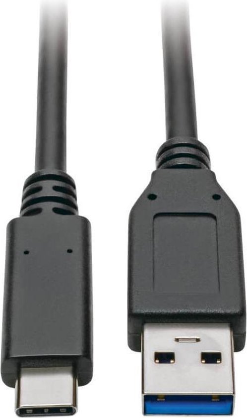 Tripp-Lite U428-C03-G2 USB Type-C to USB Type-A Cable, 3.1, 10 Gbps, Gen 2, M/M, USB-IF Certified, 3 ft. - Thunderbolt 3 TrippLite