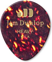 Dunlop Teardrop Celluloid Pick 6-Pack heavy plectrum