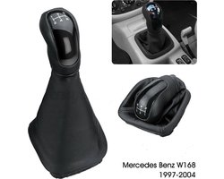 Pookknopset Mercedes A Klasse W168 1997-2004 5 versnellingen pook mercedes met pookhoes mercedes W168 versnellingspook