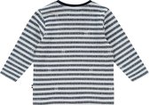 Vingino baby jongens gestreept shirt Joas Dark Blue