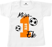 EK T-shirt voor baby's en kinderen-mijn eerste EK-Maat 104