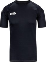Robey Counter Sportshirt - Maat 152  - Mannen - Zwart