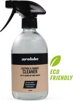 Plant Based reiniger voor lederen en stoffen bekleding 500ml | Airolube Leather & Fabric Cleaner | Biologisch Afbreekbaar | Milieubewuste keuze