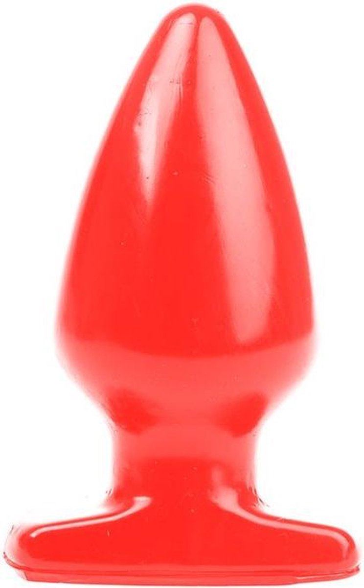 I Love Butt - Dikke Buttplug - S - Rood