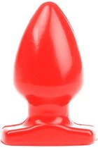 I Love Butt - Bolvormige Buttplug - S - rood
