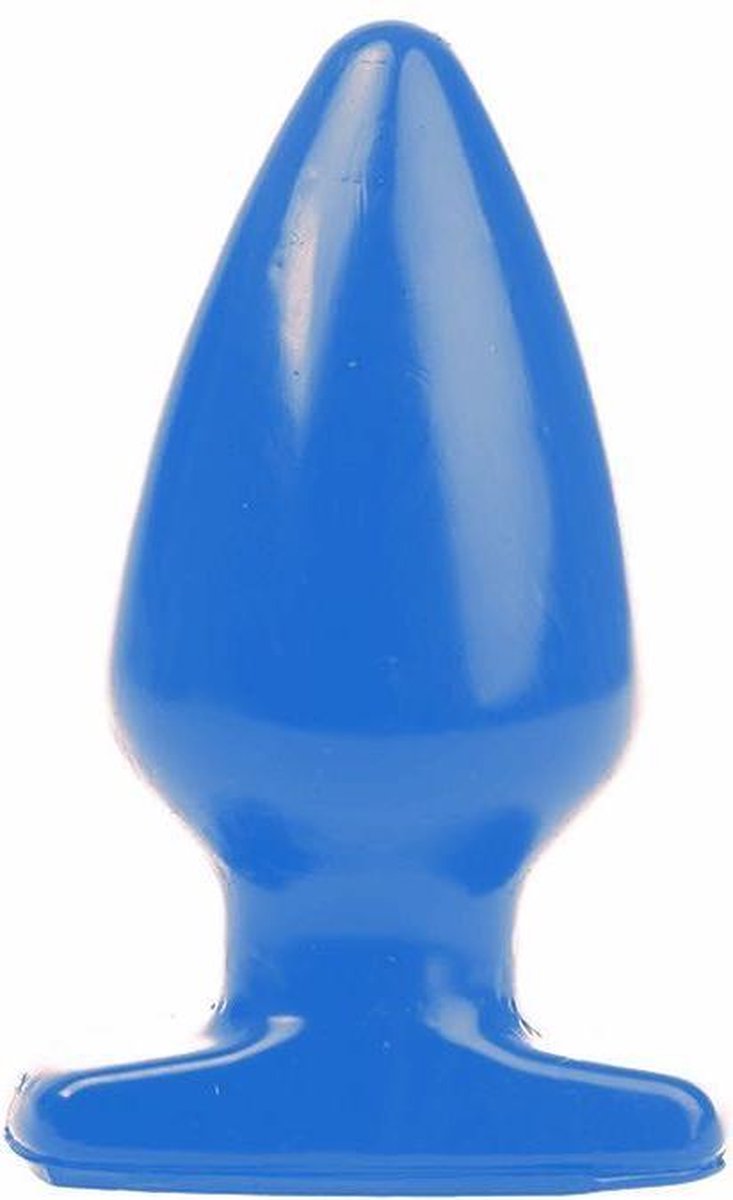 I Love Butt - Dikke Buttplug - S - Blauw