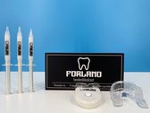 Forlano® Professionele Tandenbleekset - Peroxidevrij - 100% Natuurlijk - Tanden Bleken - Wittere Tanden - Tandenblekers - 3 Gelspuiten - Dierproefvrij - Tandenblekers
