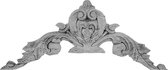 meubelbeslag - kastkroon linde -  - 18 cm hoog