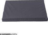 51DegreesNorth Orthopedic - Orthopedisch Hondenmatras - Benchkussen - Wasbaar - Memory Foam - M:73x45x5cm - Imperial Grijs