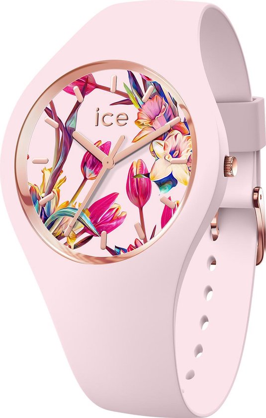 Ice Watch Ice Flower - Lady Pink 019213 - Siliconen - Roze - 34 mm |