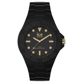 Ice Watch ICE generation - Black gold 019156 Horloge - Siliconen - Zwart - Ã˜ 40 mm
