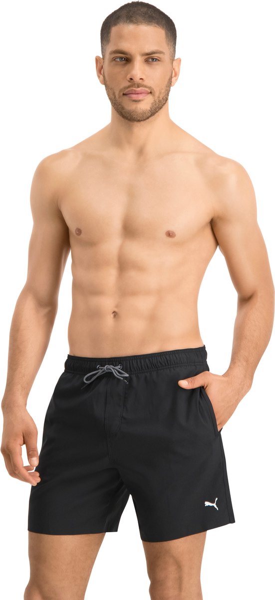PUMA Swim Medium Short Heren Zwembroek - zwart — afbeelding 8