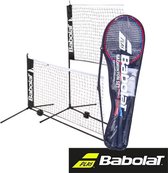 Babolat compleet outdoor badmintonpakket - badmintonnet / badmintonset / shuttles