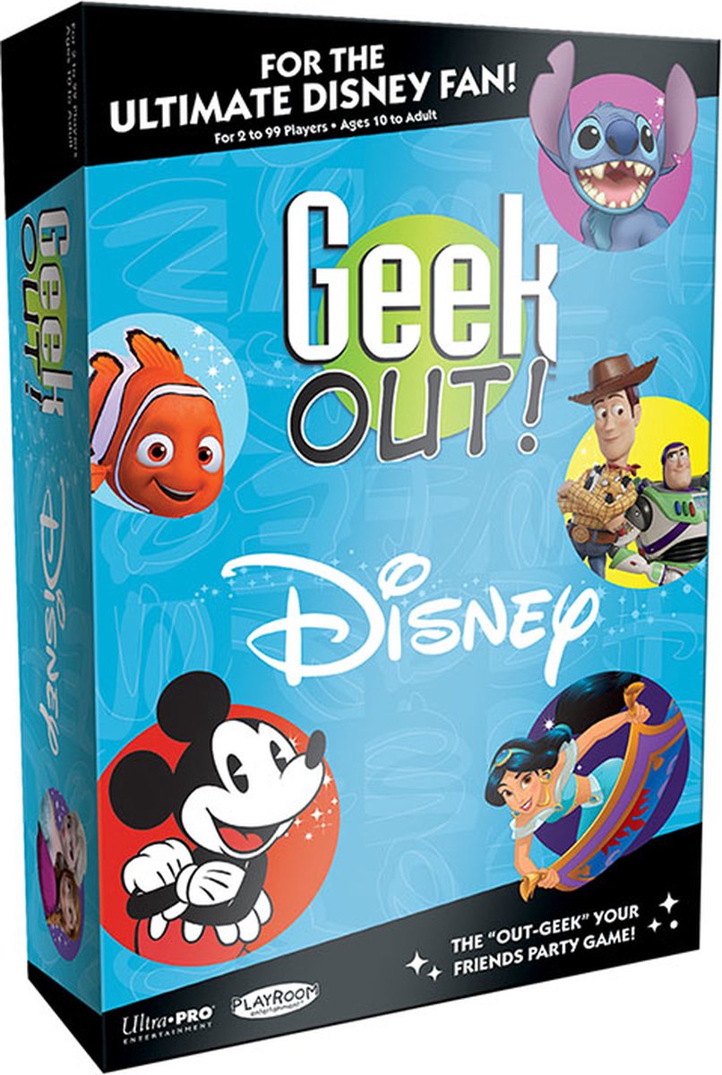 Geek Out! Disney - Kaartspel (ENG)