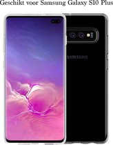 Samsung S10 Plus Hoesje - Samsung galaxy s10 plus hoesje case siliconen hoes cover transparant