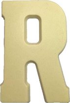 Joe & Mien Ambachtelijke Chocolade letter 'R' - Wit - 1 x 200 gram