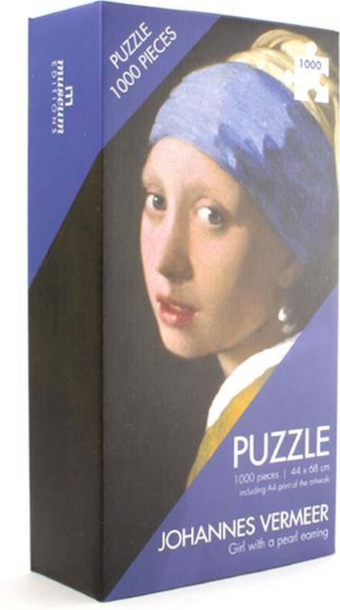 Puzzel, 1000 stukjes, Vermeer, Meisje met de Parel | bol.com