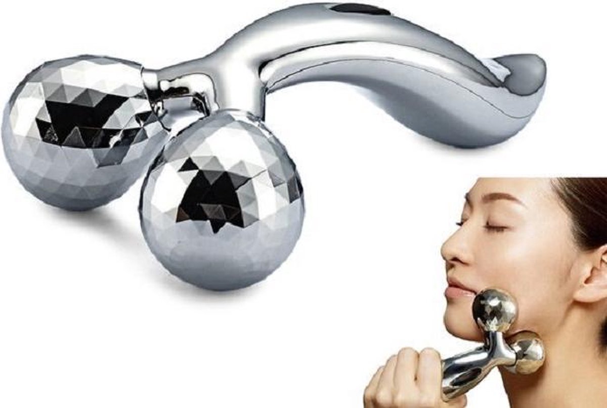 Gezichtmasager - 3d afslankende roterende gezichtsmassager